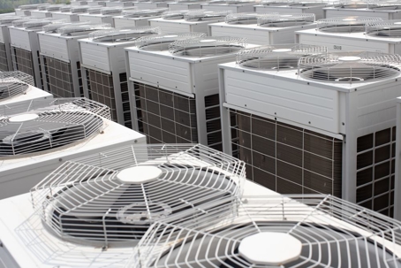 Multiple AC units in a line