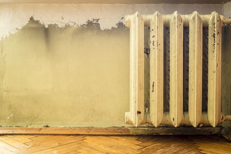 Old Radiator in old home