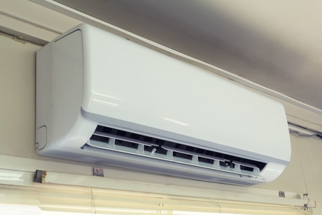 AC Unit above window